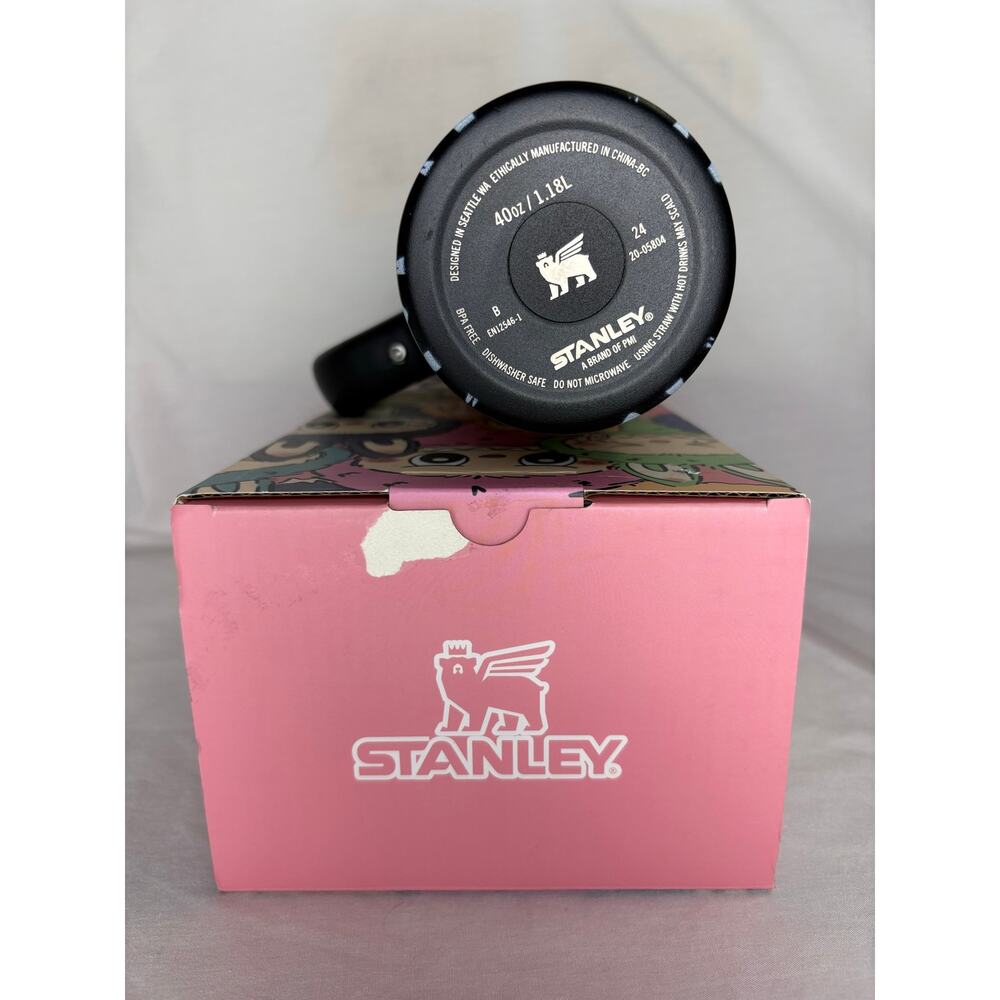 Stanley 40oz Custom Labubu Black Quencher H2.0 Tumbler - Picture 7 of 9